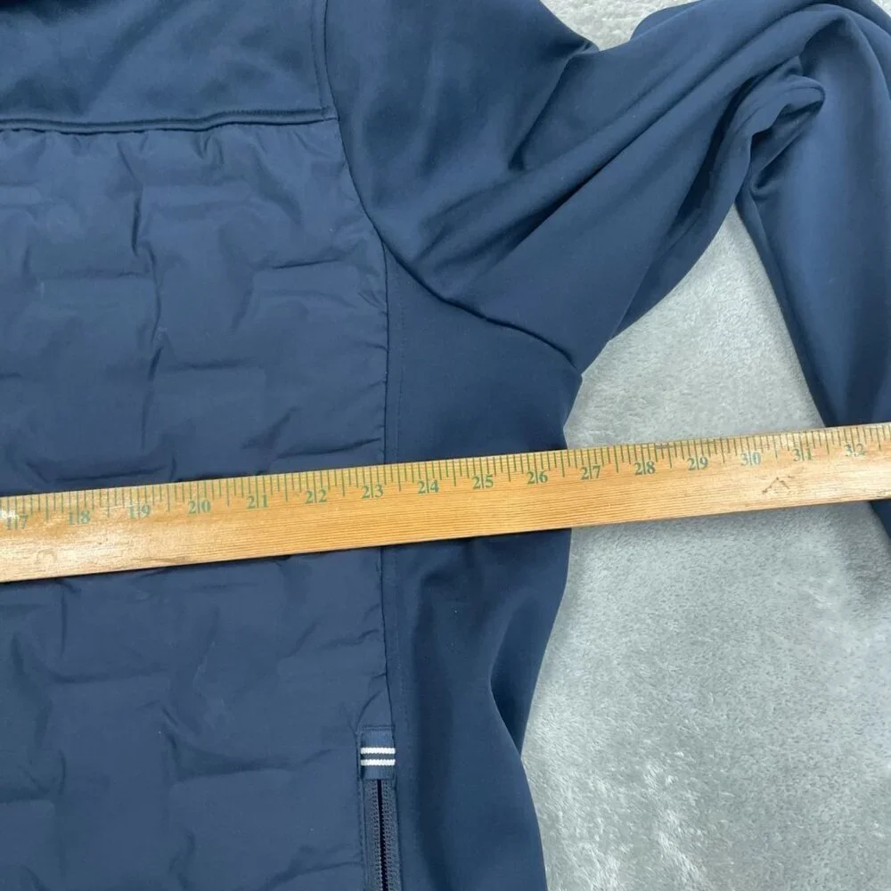 Nautica Mens XXL Navy Full Zip Jacket Polyester Shell & Lining a1039